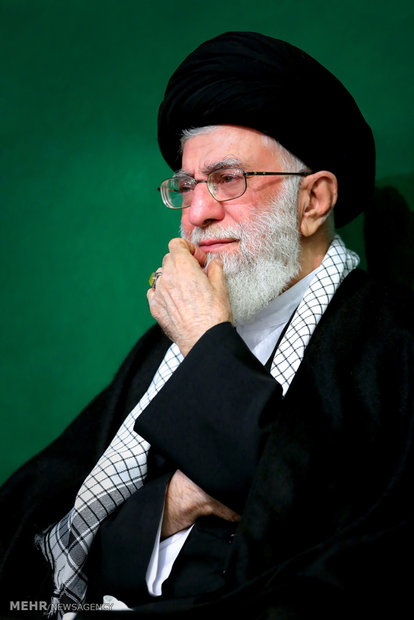 Leader attends Fatemieh mourning session