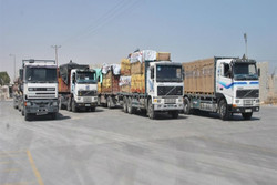 افزایش خواب کامیون‌ها/ ورودی کامیون‌ها به هرمزگان افزایش یافت