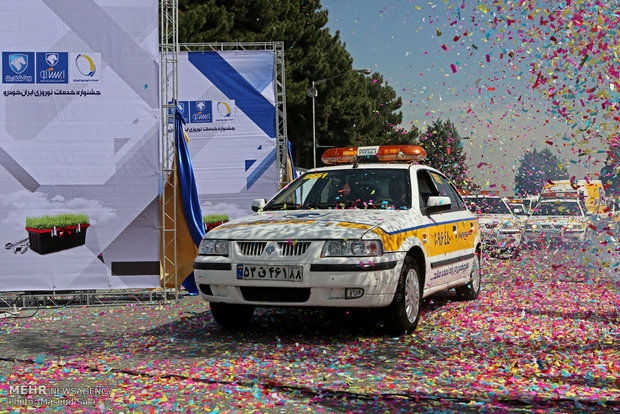 آغاز جشنواره نوروزی خدمات ایران خودرو