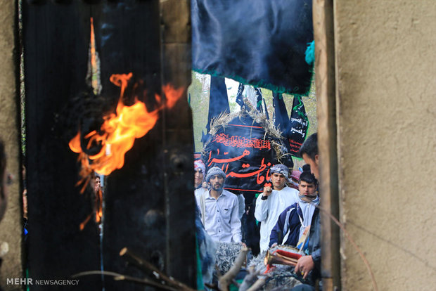 مراسم عزاداری سالروز شهادت حضرت فاطمه(س) 