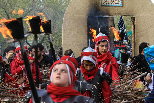 مراسم عزاداری سالروز شهادت حضرت فاطمه(س) 