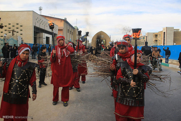 مراسم عزاداری سالروز شهادت حضرت فاطمه(س) 