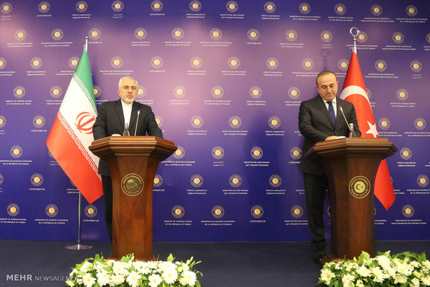 Zarif, Turkish counterpart meet in Ankara