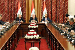نشست مهم رؤسای قوای سه گانه عراق در کاخ «السلام» بغداد
