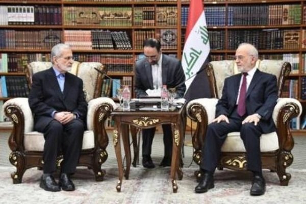 Iran's SCFR chairman confers with Iraqi FM
