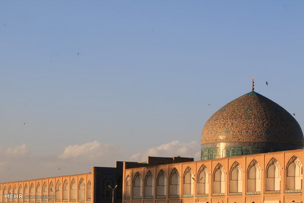 ساحة نقش جهان في مدينة اصفهان التاريخية