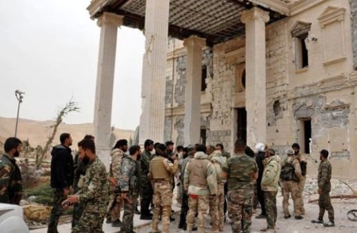 شامی فوج کا شام کے تاریخي شہر پالمیرا پر مکمل کنٹرول