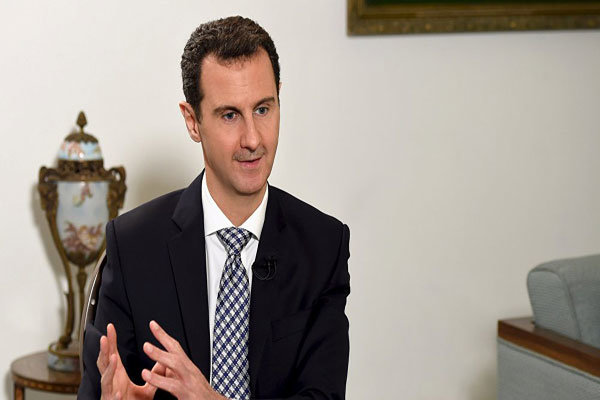 بشار الأسد يأمل أن يشهد التاريخ أنه حمى بلاده من الارهاب
