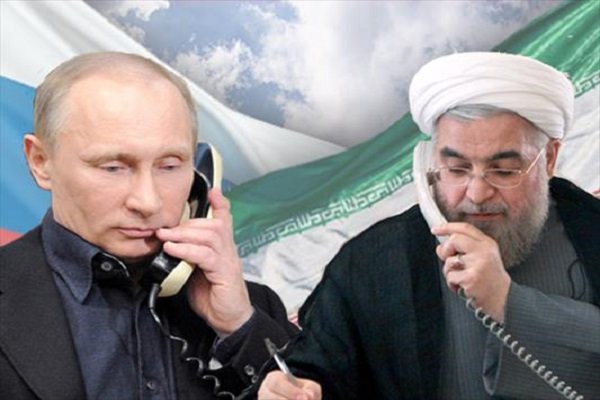 صدر روحانی اور صدر پوتین کی ٹیلیفون پر گفتگو/ ادلب کی صورتحال پر تشویش