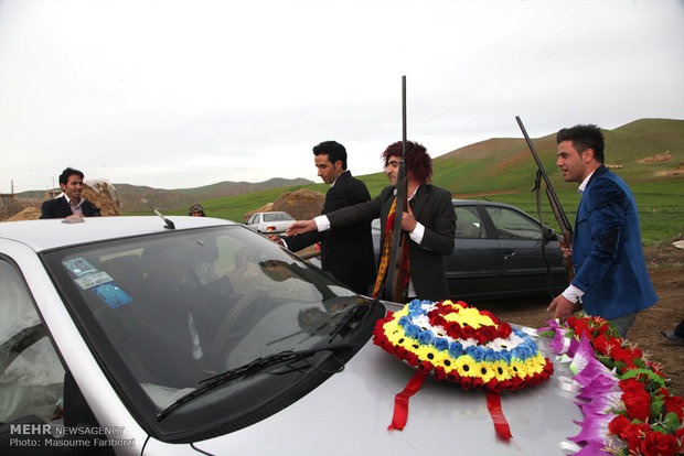 حفلة عرس في أذربيجان الشرقية