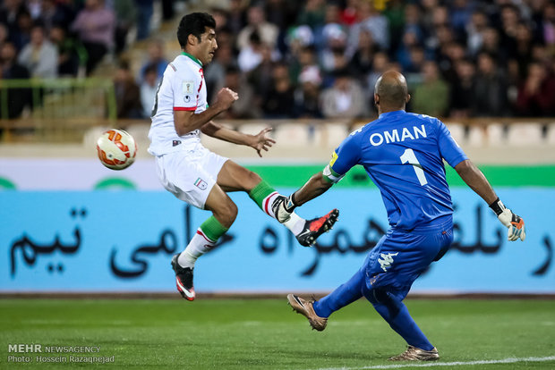 مباراة ايران وعمان في تصفيات كأس العالم لقارة آسيا