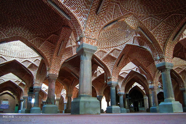 Ancient mosque in Tabriz