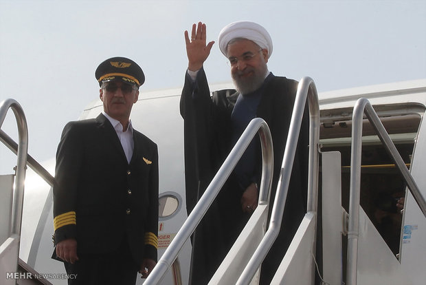 Ruhani Pazar günü Bakü yolcusu olacak Ruhani Pazar günü Bakü yolcusu olacak