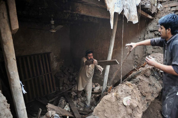 پاکستان کے صوبہ پنجاب میں موسلادھار بارش کے نتیجے میں 2 افراد ہلاک
