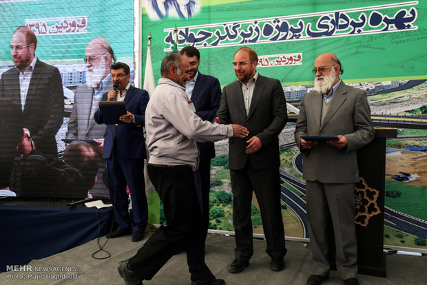  بهره برداری از پروژه زیرگذر جوادیه 