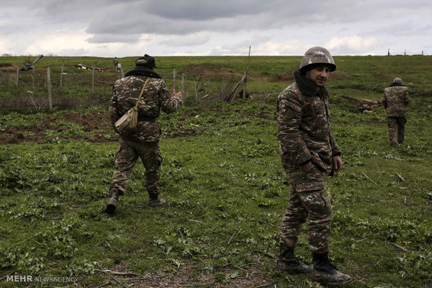 مرگ دو نظامی ارمنستان علیرغم اعلام آتش بس در قره باغ