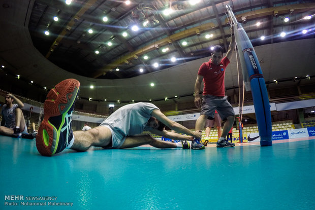 Iran national team starts training with new couch Lozano والیبال