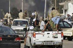 تداوم درگیری های نیروهای دولتی لیبی با داعش در شهر سرت
