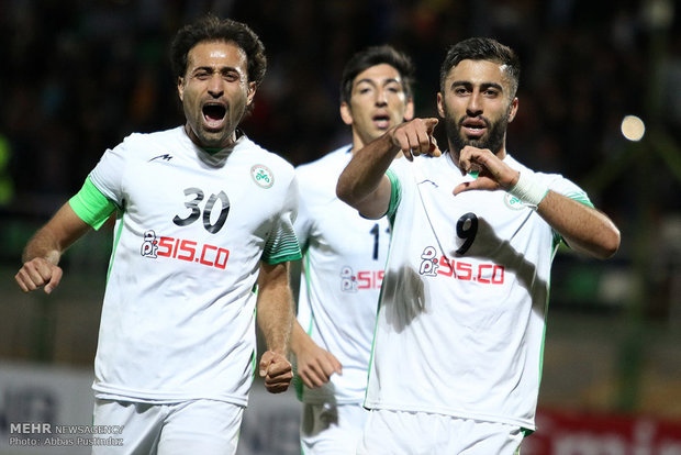 مباراة ذوب آهن اصفهان وبنيادكار الاوزبكستاني