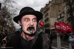 اعتراضات در ۲۰۰ شهر فرانسه‎