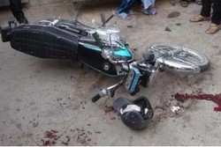 تصادف دو موتورسیکلت در اسفراین یک کشته و یک مصدوم برجای گذاشت
