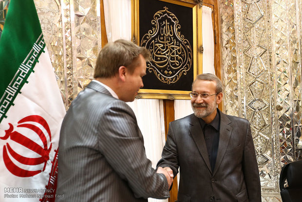 Larijani, Finnish official meet in Tehran