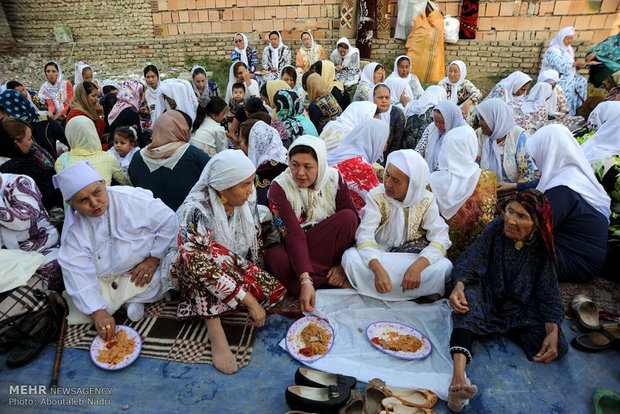 عرس تقليدي لكازاخ ايرانيين