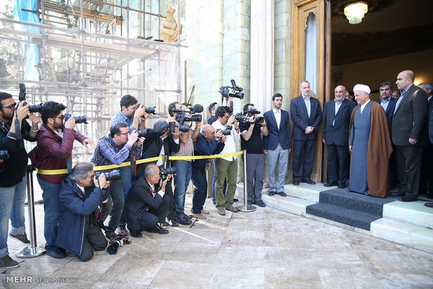 Rafsanjani meets with Italy's PM in Tehran