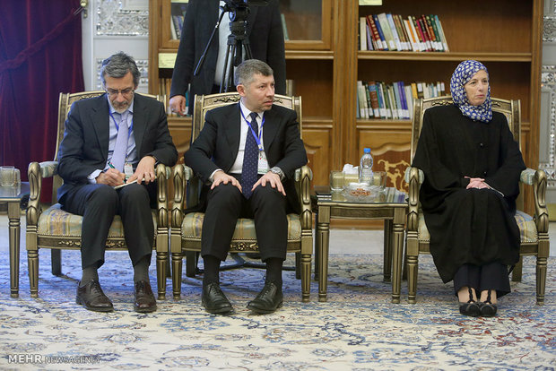 Rafsanjani meets with Italy's PM in Tehran