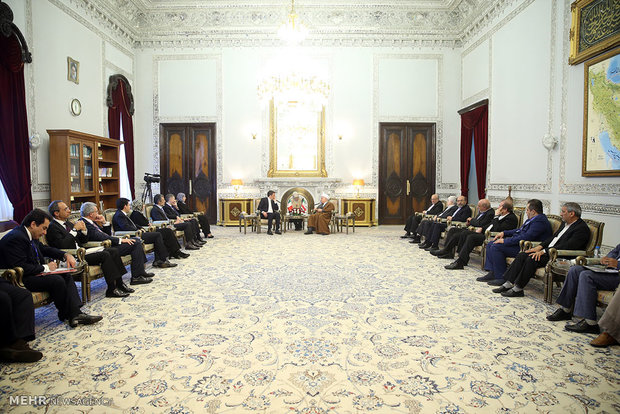 Rafsanjani meets with Italy's PM in Tehran