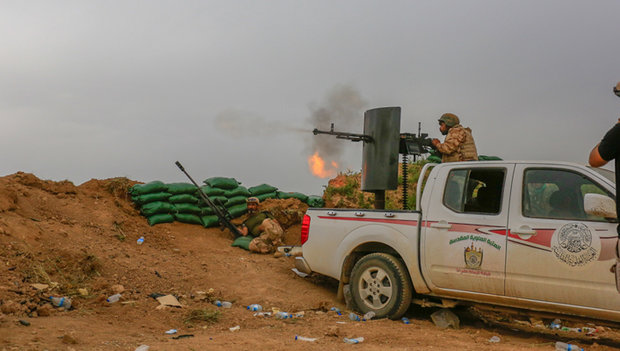 الحشدالشعبي يقتل العشرات من تنظيم داعش الارهابي في قاطع عمليات الصينية - حديثة