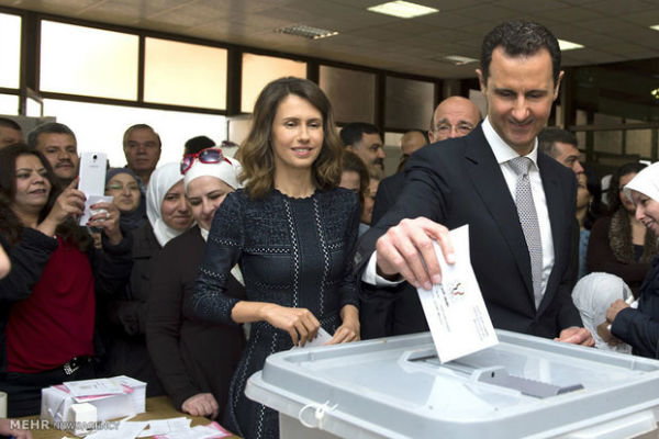Suriye Parlamento Seçimlerine yoğun katılım