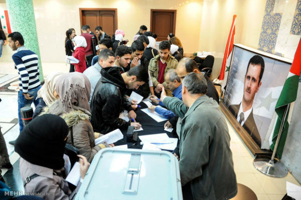نسبة المشاركة في الانتخابات البرلمانية السورية بلغت 57 %