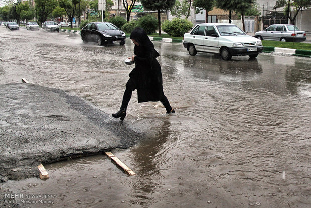 آبگرفتگی معابر کرمانشاه