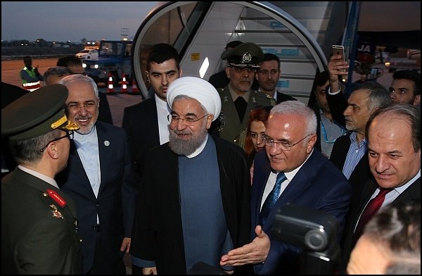 President Rouhani in Ankara for boosting ties