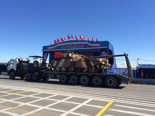 Domestic military equipment unveiled in Army Day