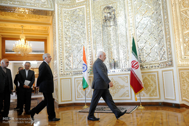 محادثات وزيري خارجية ايران والهند