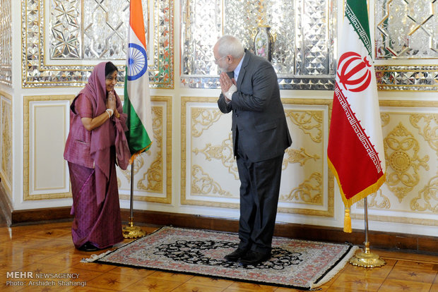 محادثات وزيري خارجية ايران والهند