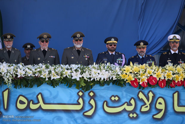 مراسم روز ارتش جمهوری اسلامی ایران