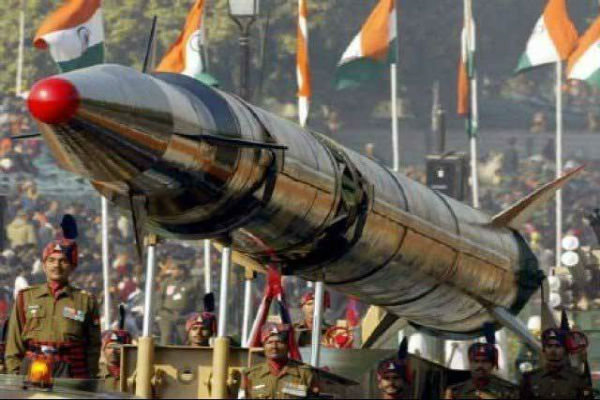 هند یک موشک هسته‌ای آزمایش کرد