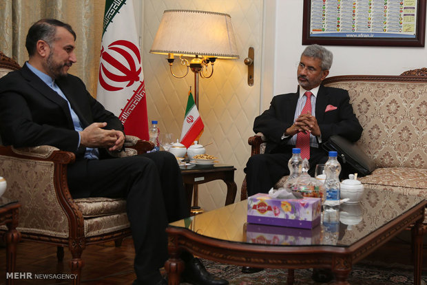 دیدار معاون وزیر امور خارجه هندوستان با معاون عربی و آفریقای وزارت امور خارجه