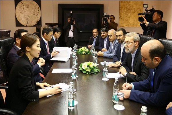Larijani in Moscow urges expansion of trade ties with Asia