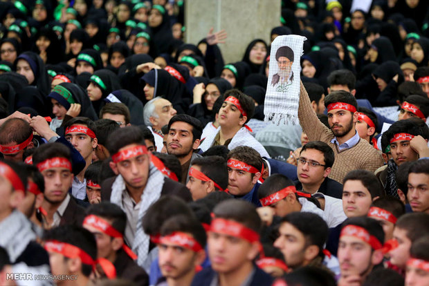دیدار اعضای انجمن‌های اسلامی دانش‌آموزان با رهبر انقلاب