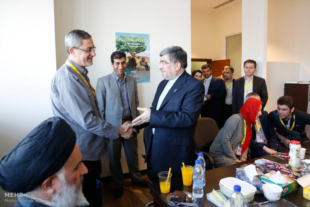 حضور وزیر فرهنگ و ارشاد اسلامی در جشنواره جهانی فیلم فجر
