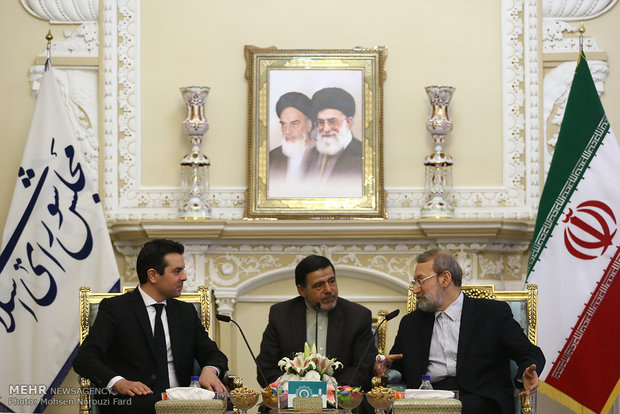 Larijani meets with Macedonian FM