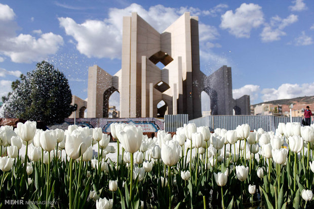 Tabriz hosts tulips