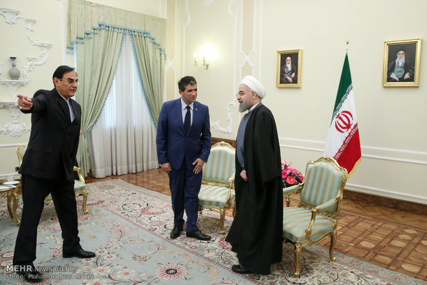 Rouhani receives Uruguay’s VP