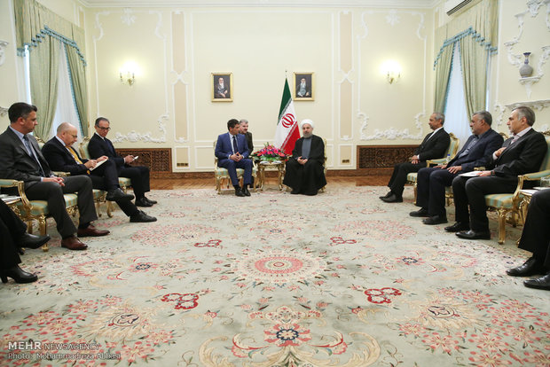 Rouhani receives Uruguay’s VP