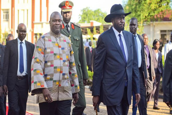 رهبر شورشیان سودان جنوبی به عنوان معاون رئیس جمهور سوگند یاد کرد