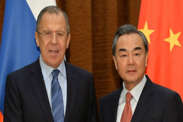 چین اور روس کے وزراء خارجہ کی باہمی تعاون کو فروغ دینے پر تاکید